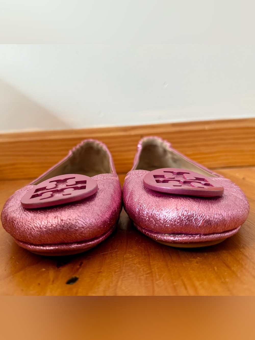 Tory Burch Minnie Travel Ballet Flat | Size 9 - Picture 4 of 10
